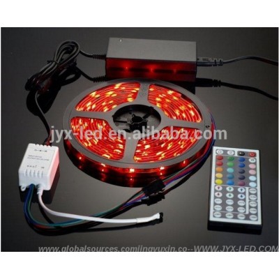 CE ROHS FCC with 24/44 Keys LED Controller and Driver led strip light 5M SMD 5050 RGB IP20 Complete Set