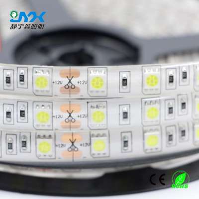 16.4ft/5M SMD 5050 60Leds/M White Waterproof Led Flexible Flash Strip 300 Leds LED Light Strip